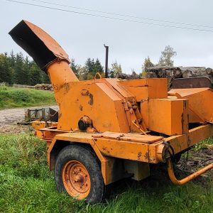 Rębak spalinowy tarczowy Jensen