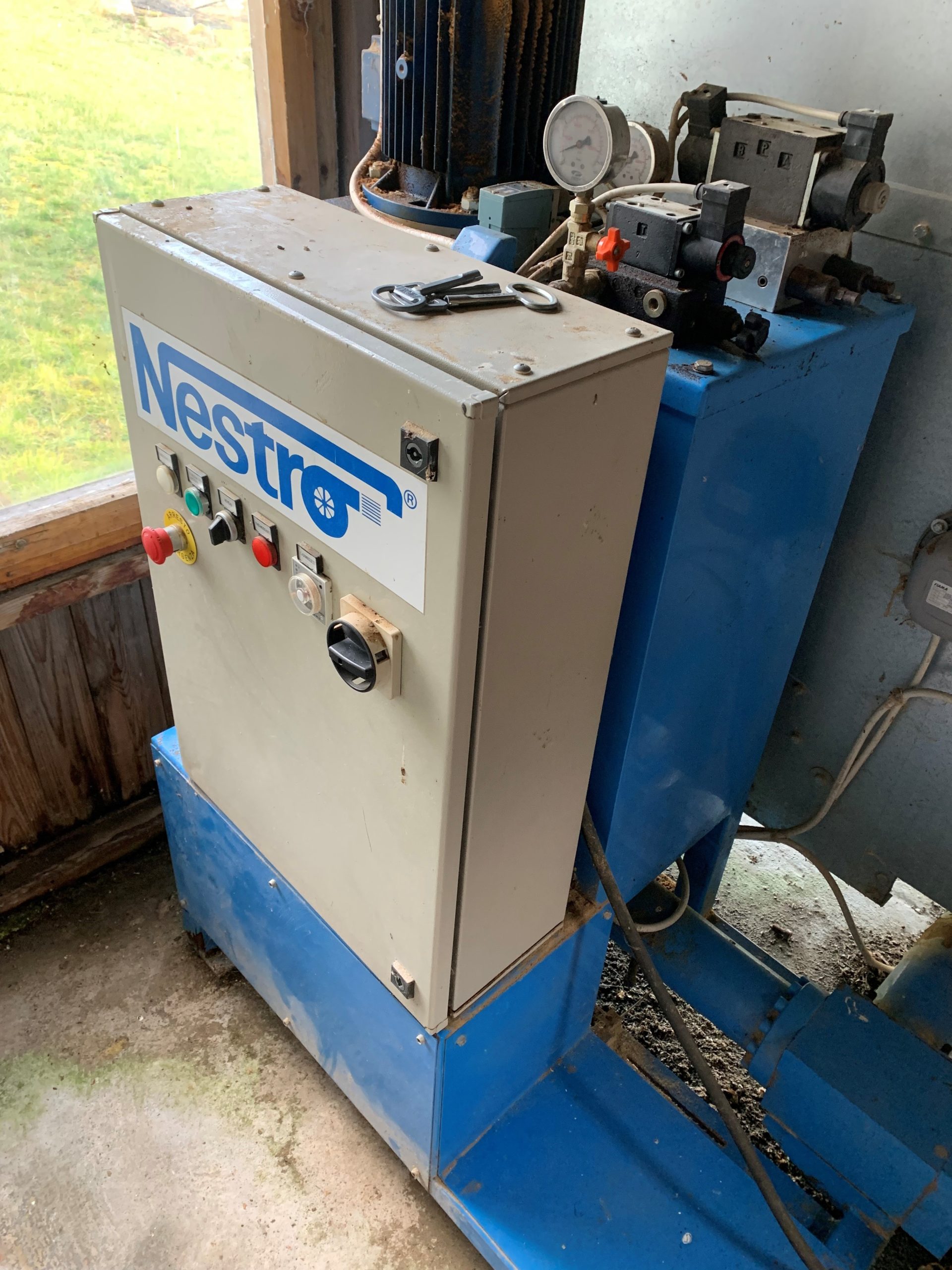 Wentylacja z brykieciarką