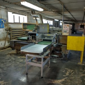 GOMA Linia do produkcji klejonki, linia do łączenia na mikrowczepy