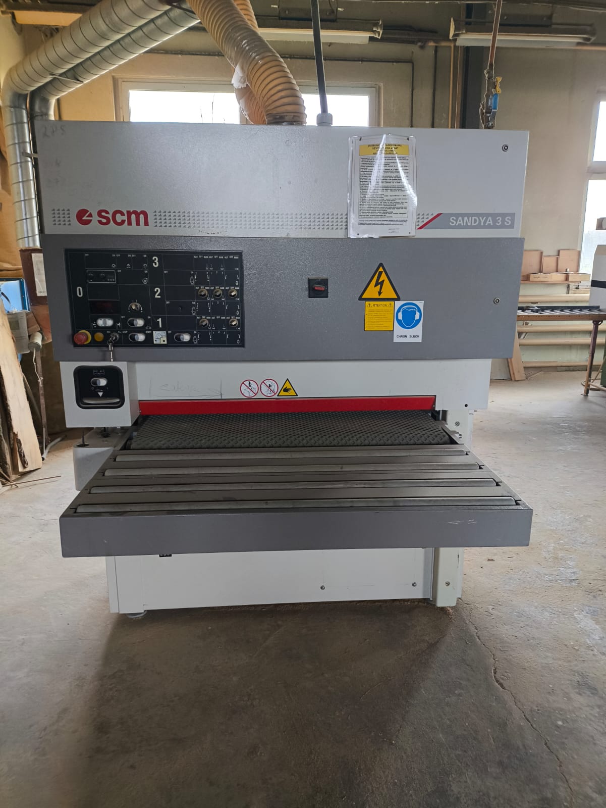 Szlifierka szerokotaśmowa SANDYA 3 S SCM