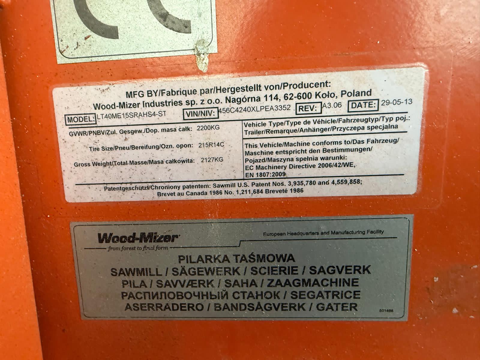 Trak Wood Mizer - obrazek 2