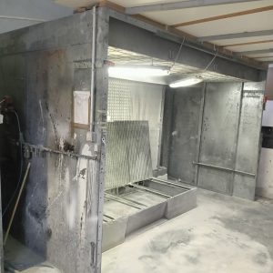 Ściana lakiernicza 1700x2830