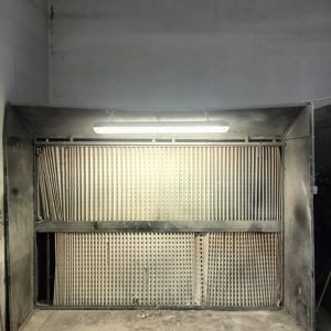 Ściana lakiernicza 1800x2750